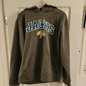 Gray SDSU Jacks Sweatshirt - M Champion